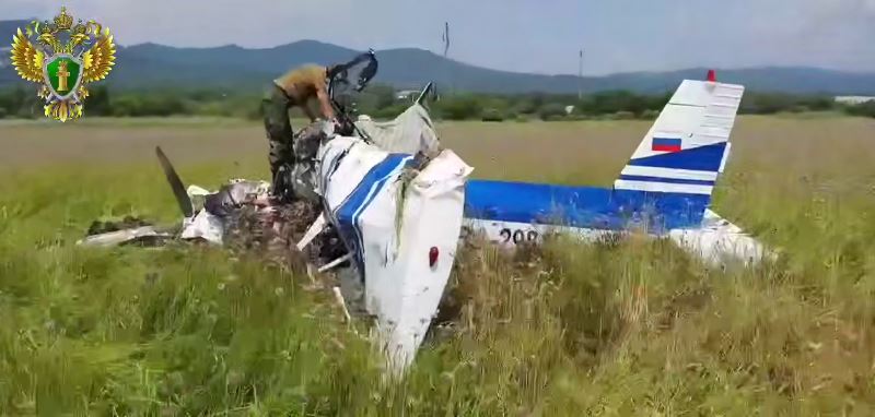 В Приморье разбился легкомоторный самолет: пилот погиб, возбуждено уголовное дело