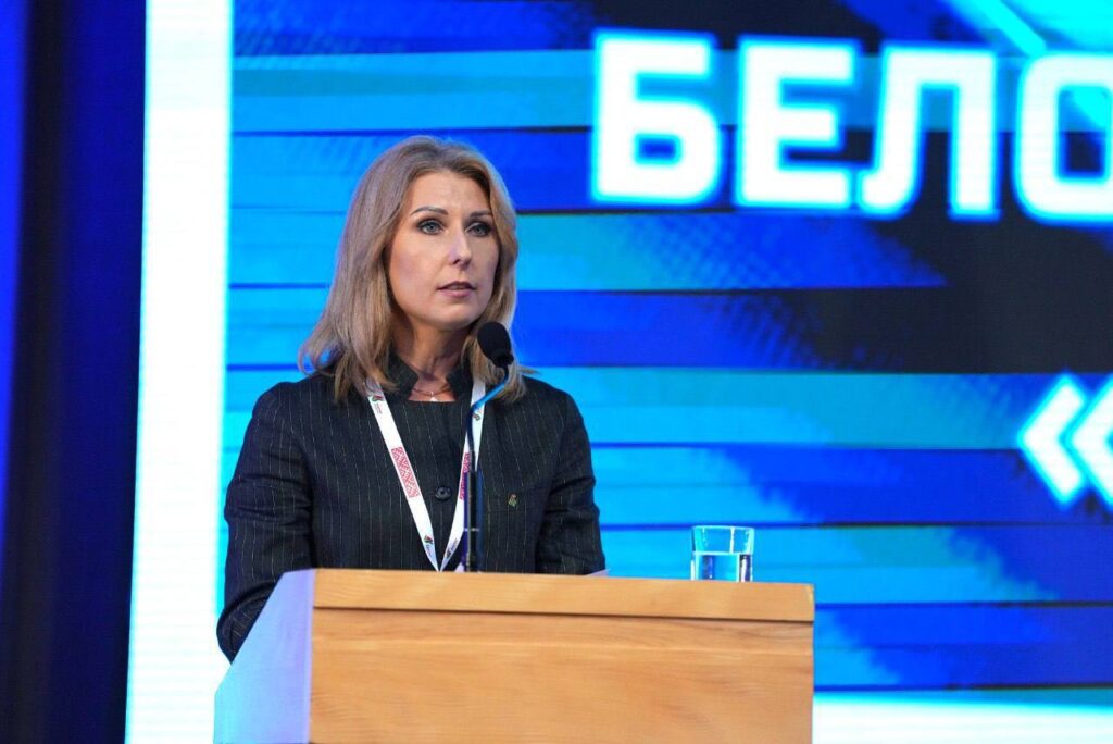 Ольга Чемоданова стала председателем партии «Белая Русь»