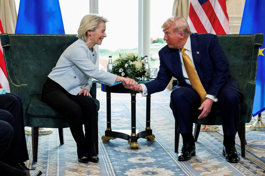 Скотч без скидки, Урсула без гордости: как Трамп растоптал Европу