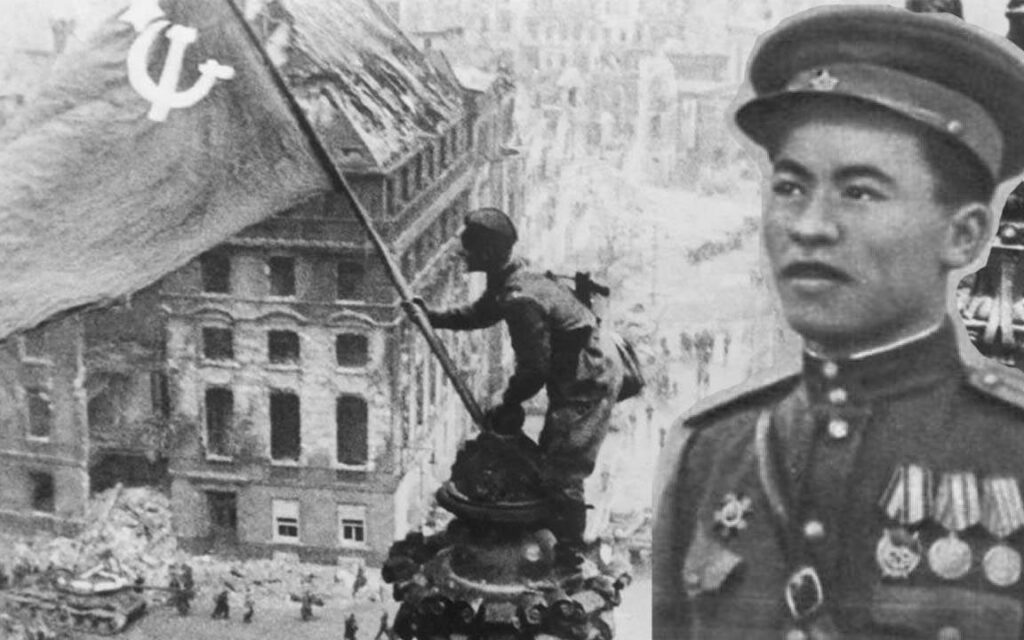 Истории водружения красных флагов над Рейхстагом. О подвиге лейтенанта Рахимжана Кошкарбаева