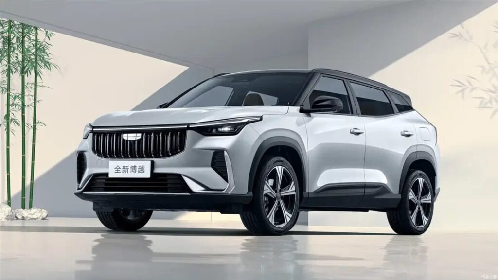 Обновленный Geely Cityray: официальные фотографии