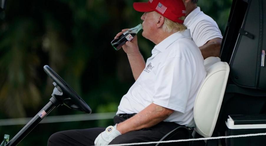 Трамп и кока кола