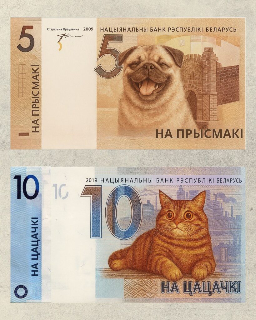 песо и кото-деньги
