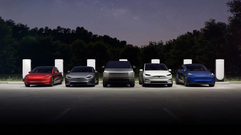 Продажи Tesla во всем мире упали, а в Китае выросли