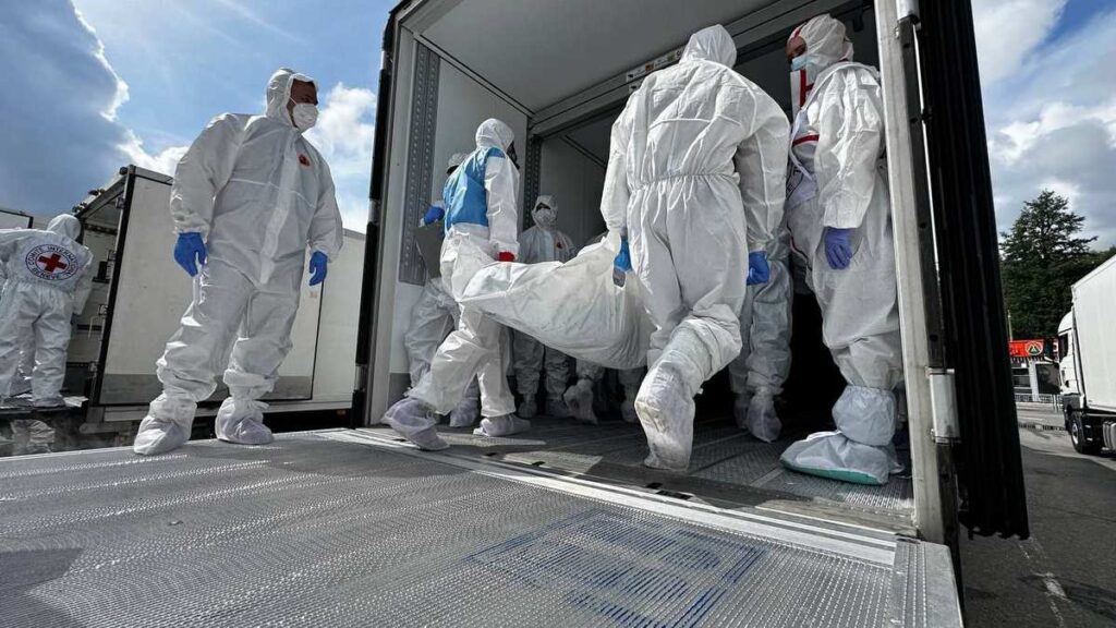 Россия передала Украине еще тысячу тел погибших солдат ВСУ