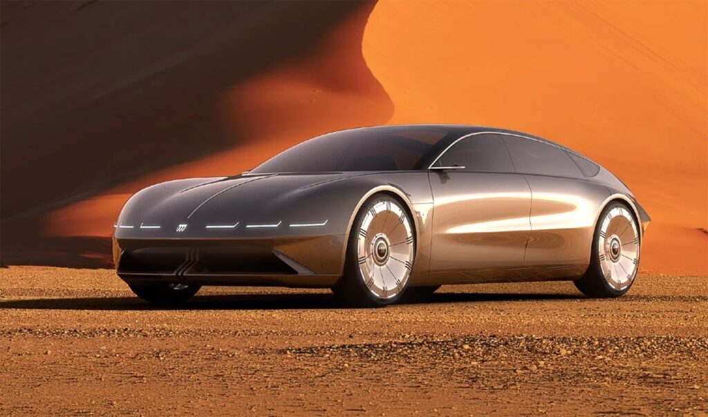 Buick показал в Китае электроседан с «дверями-ножницами»