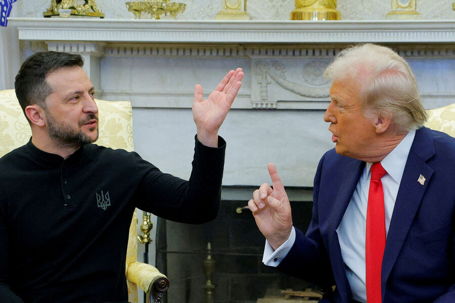 Трамп и Зеленский
