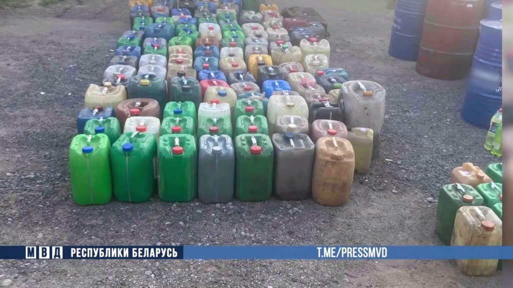 В Гомельской области водитель украл более 4,5 тыс. литров топлива