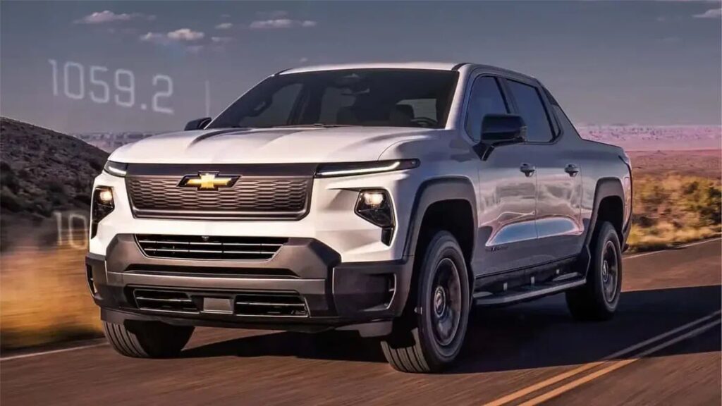 Пикап Chevrolet Silverado побил рекорд запаса хода для электромобилей