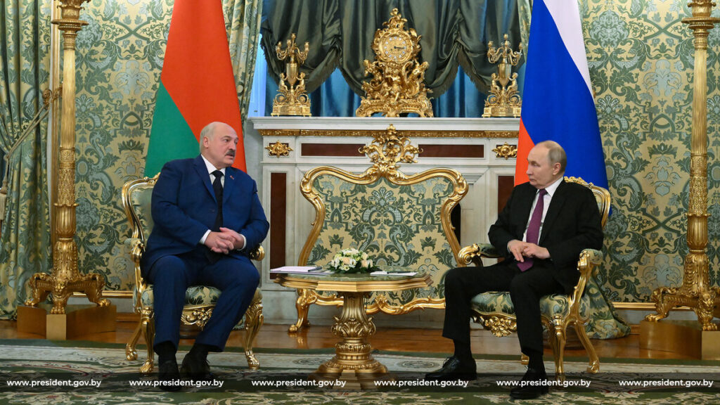 Лукашенко и Путин
