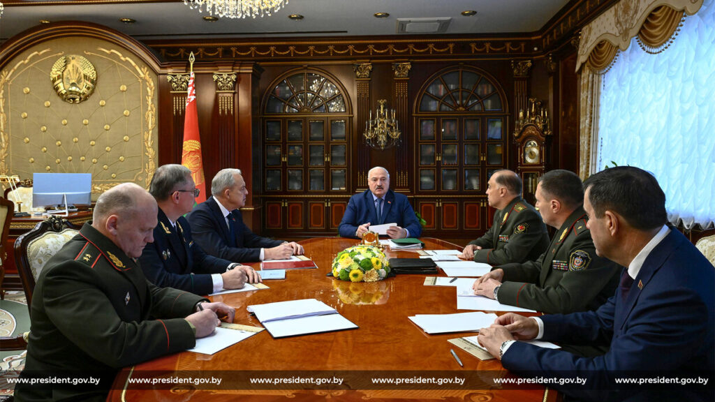 Лукашенко совещание КГБ