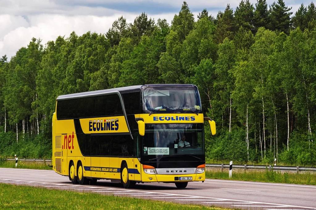 Eurolines временно отменила часть рейсов между Вильнюсом и Минском