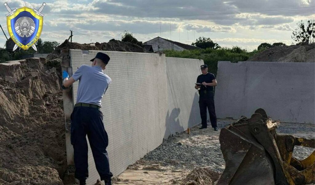 В Кобринском районе на строителя обрушилась бетонная плита. Он погиб