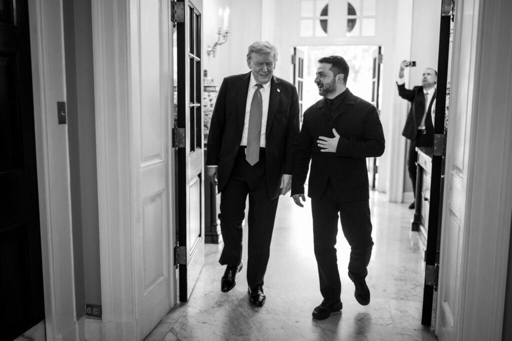 Встреча Трампа с Зеленским и лидерами европейских стран завершилась