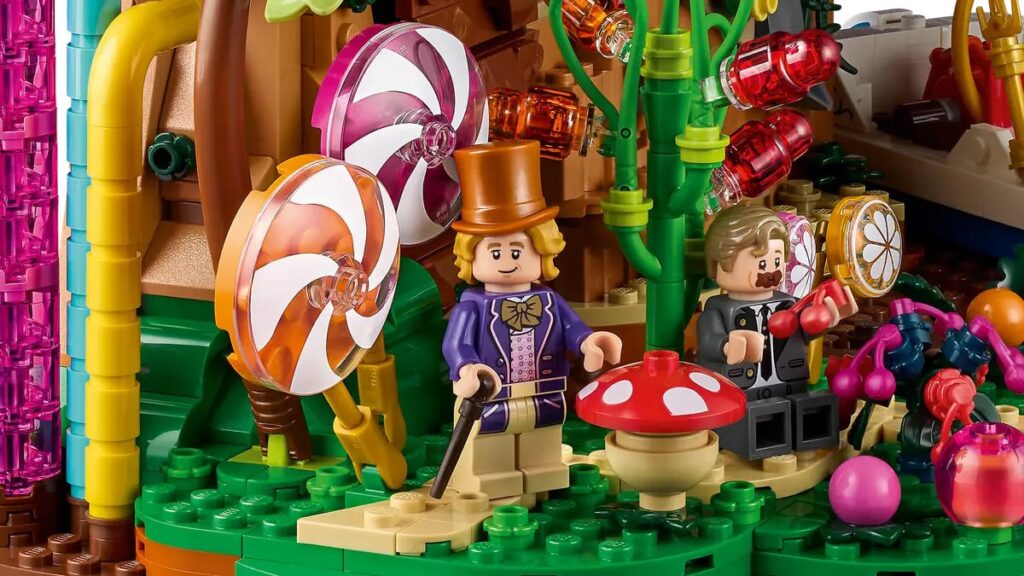 LEGO анонсировала набор по фильму «Вилли Вонка и шоколадная фабрика»