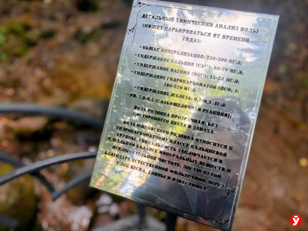 В Дзержинском районе после реконструкции торжественно открыли Юцковский родник