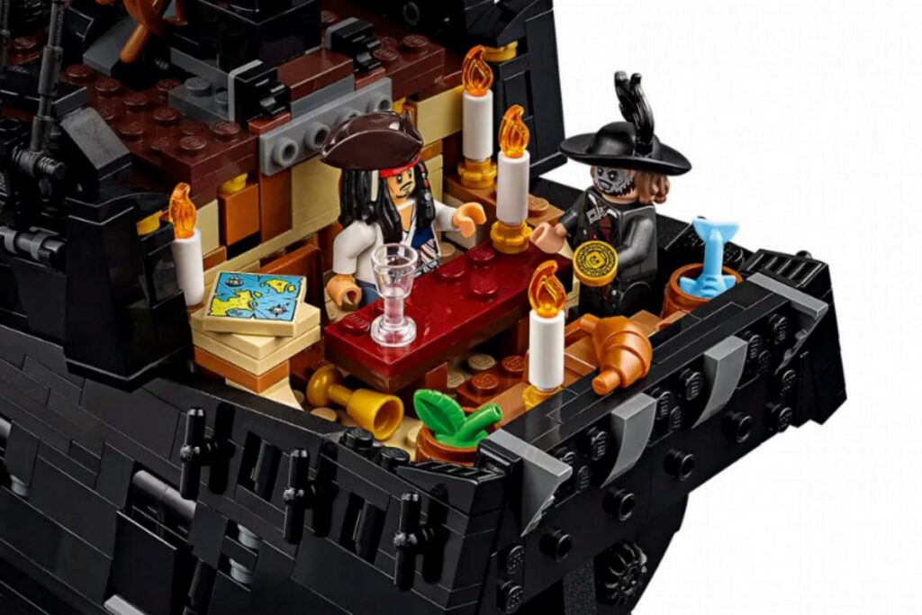 LEGO выпустила «Чёрную жемчужину» капитана Джека Воробья. Что по цене?