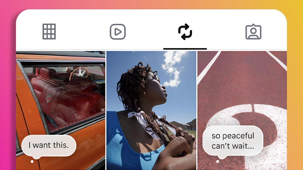 Instagram добавил вкладку с репостами Reels в профиле