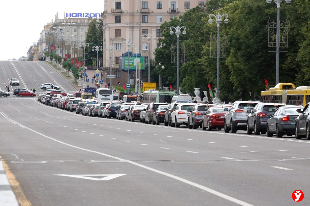 Минск скоро будет без пробок: участок на проспекте Независимости откроют через месяц