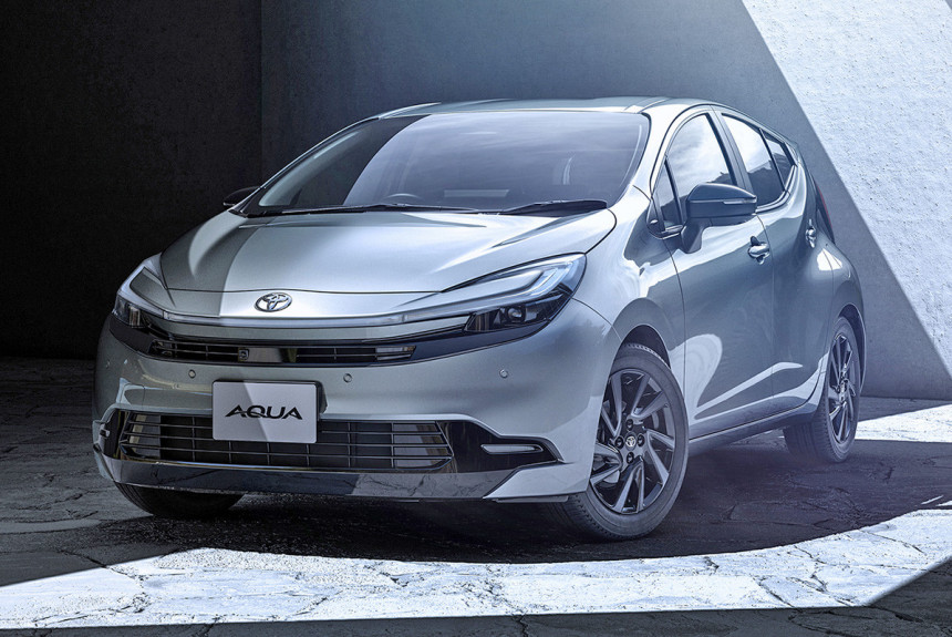 В Японии представили обновленную Toyota Aqua: что изменилось