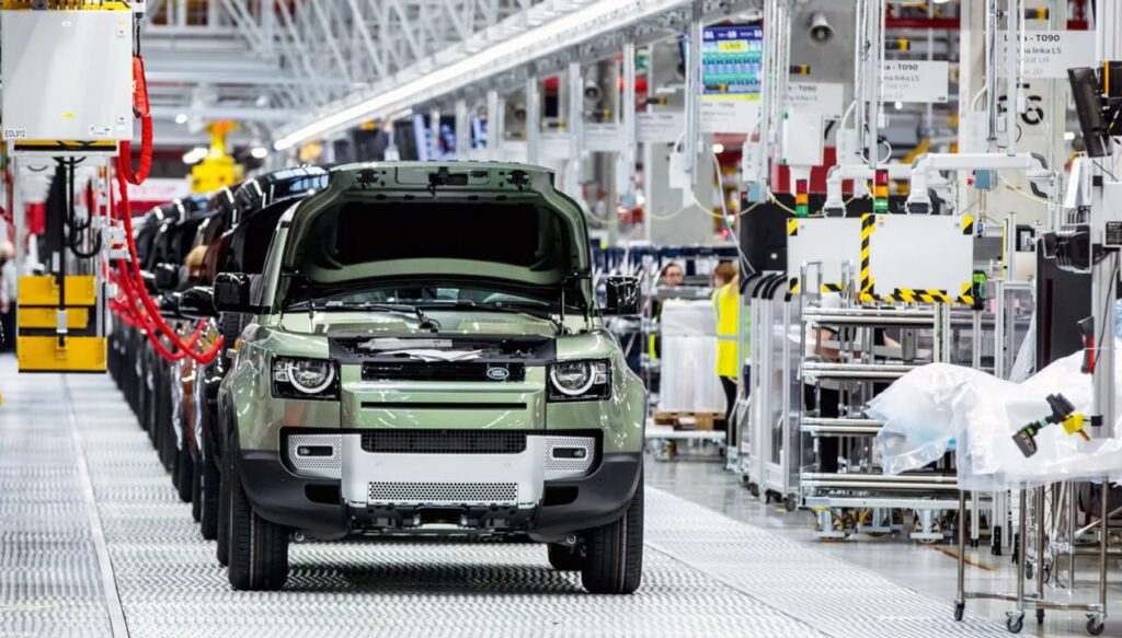 Jaguar-Land Rover остановил производство до 24 сентября