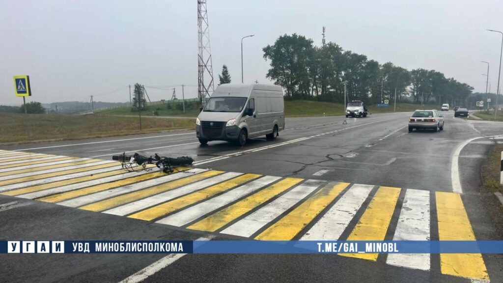 В Минском районе водитель на Audi сбил пешехода