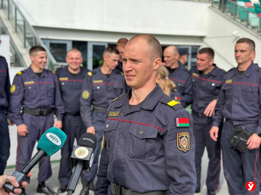 22-й открытый республиканский смотр-конкурс профессионального мастерства сотрудников Департамента охраны МВД.