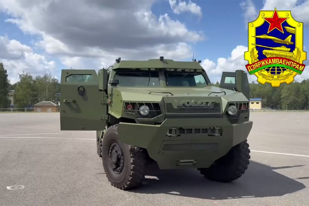 Белорусский МЗКТ создал беспилотный автомобиль для военных нужд