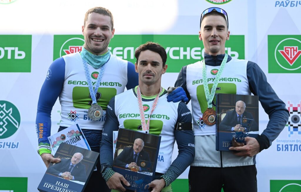 Данилов из Минской области выиграл масс-старт летнего чемпионата страны по биатлону