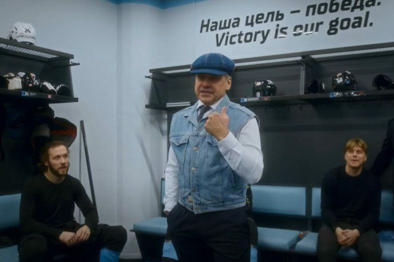 После победы над «Северсталью» Квартальнов предстал в необычном образе