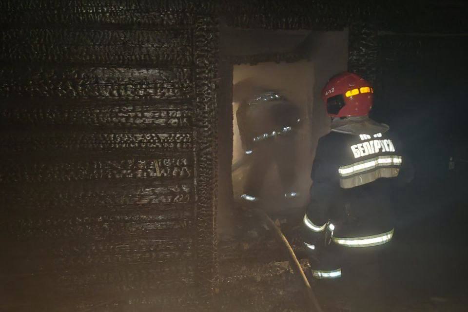 В Дайнове Большой на Воложинщине горела баня