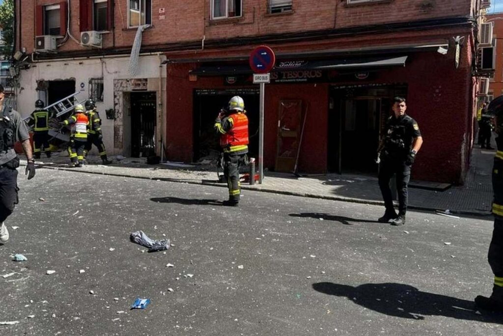 При взрыве в баре в Мадриде пострадали 25 человек