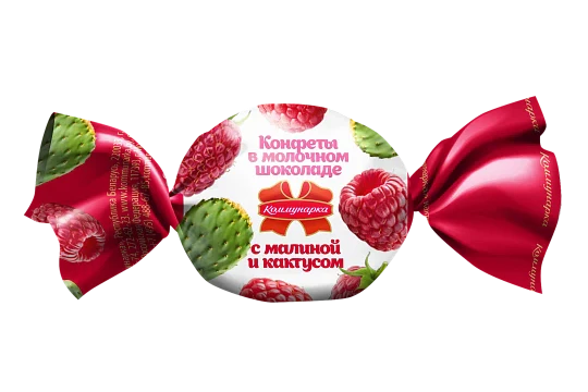 «Коммунарка» выпустила конфеты с необычным дуэтом – малиной и кактусом