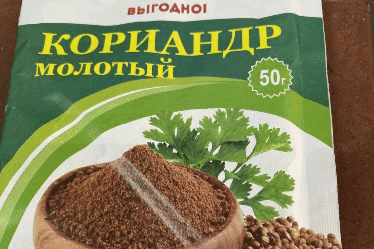 В Беларуси запретили продажу молотого кориандра из России