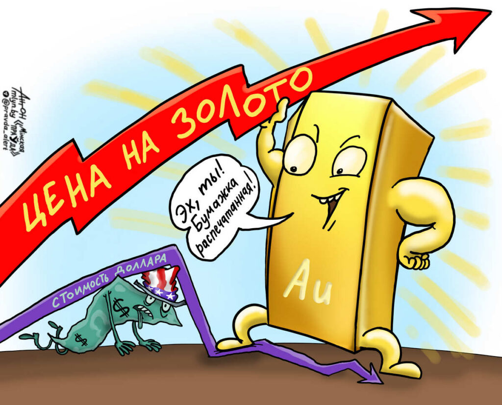Золото vs доллар