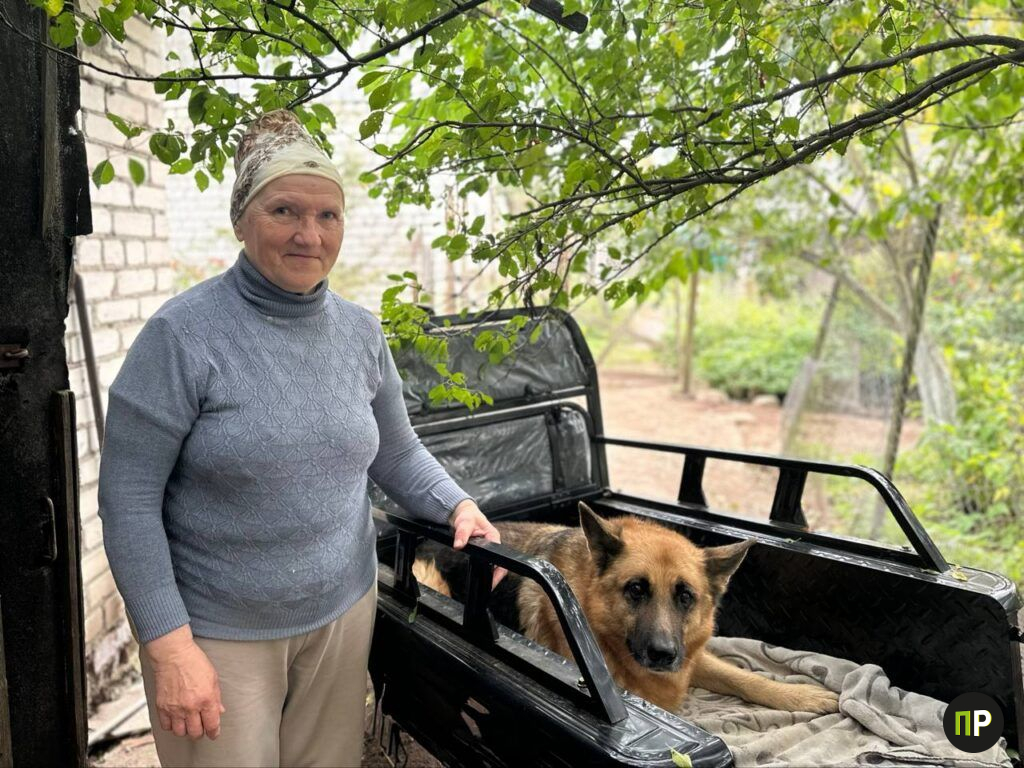 Пенсия на колесах: жительница Вишневки покоряет леса Минщины с овчаркой и квадроциклом