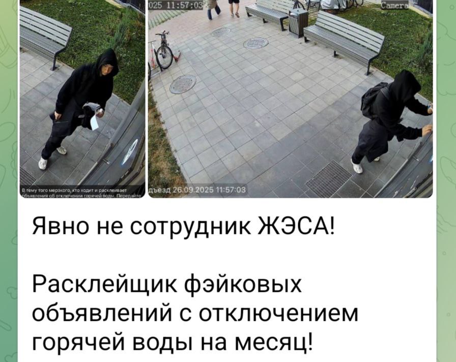 «Отключение воды — не фейк»: практикант разносил официальные объявления в Московском районе