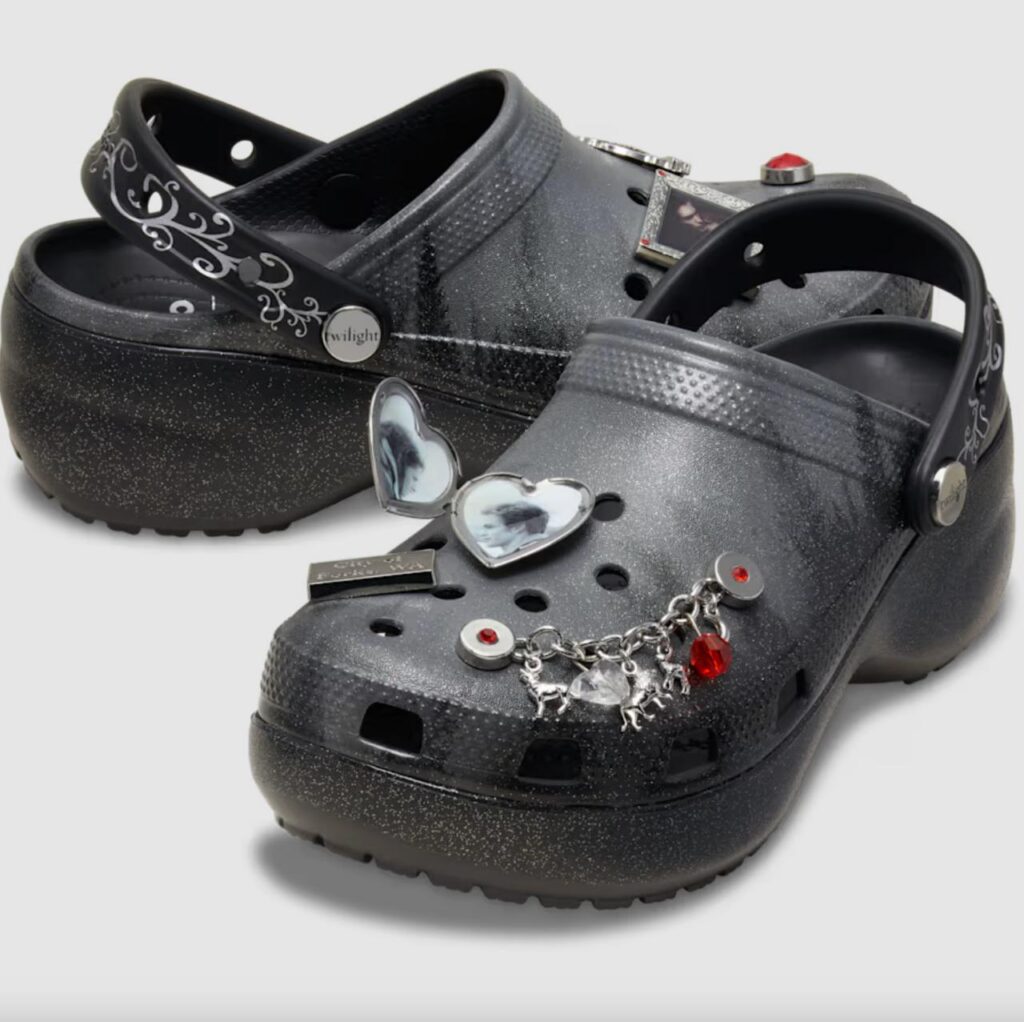 Crocs выпустит сабо в честь 17-летия фильма «Сумерки»