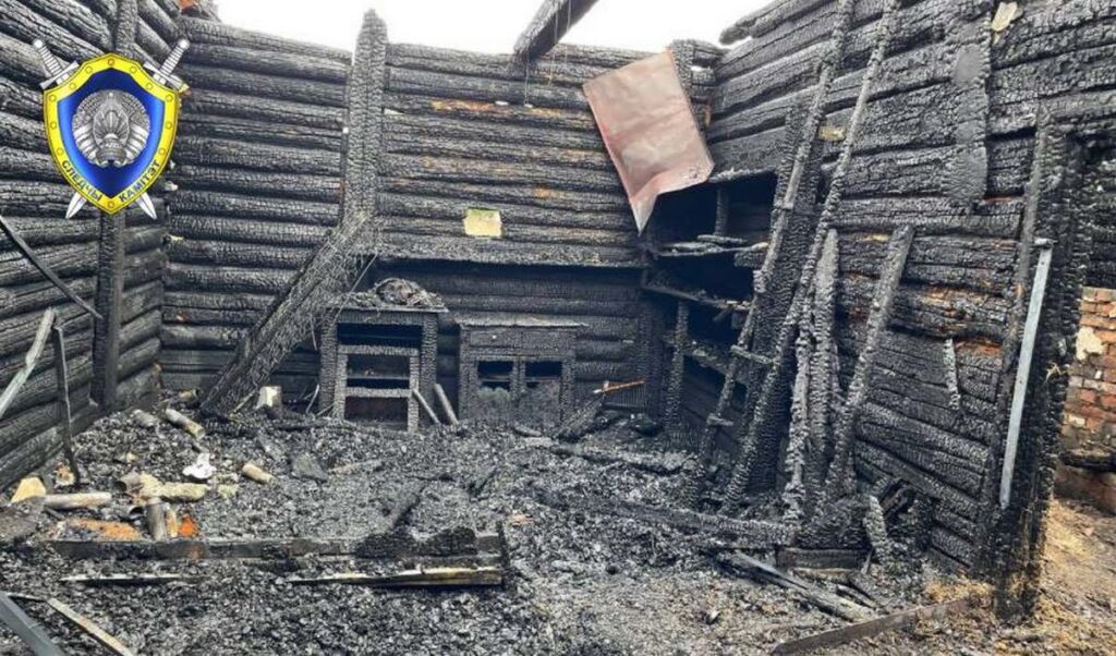 Двое мужчин погибли на пожаре в частном доме в Копыльском районе