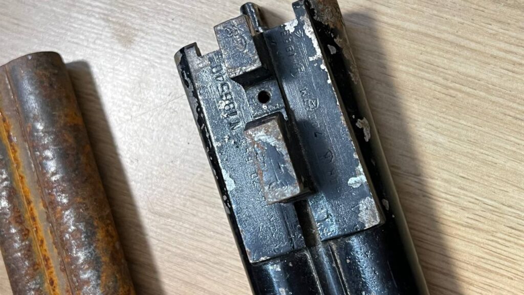 В Молодечненском районе обнаружены части ружья «ИЖ-58»