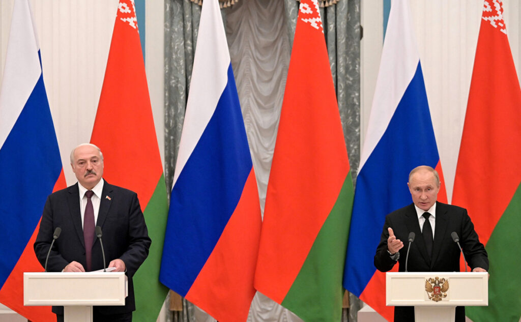 Лукашенко и Путин
