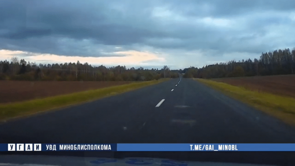 Погоня в Логойском районе: водитель BMW врезался в дерево при попытке скрыться от ГАИ