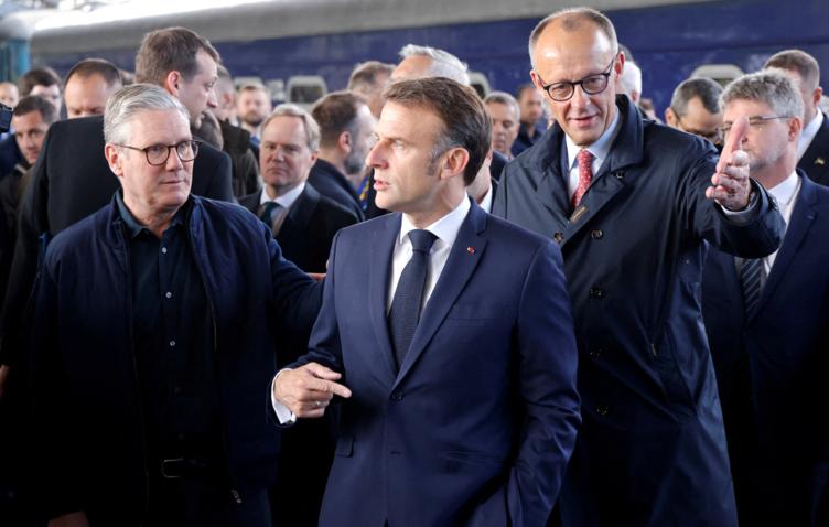 Мерц, Макрон и Стармер