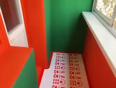 Яркий балкон, вдохновлённый Беларусью, покорил пользователей сети