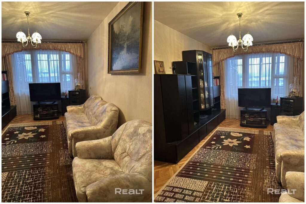 Три по цене одной: нашли ухоженную трешку в Минске за 500$ в месяц