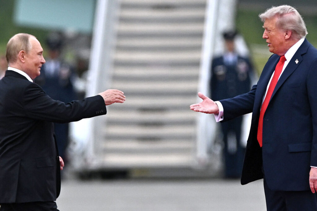 Путин и Трамп Аляска