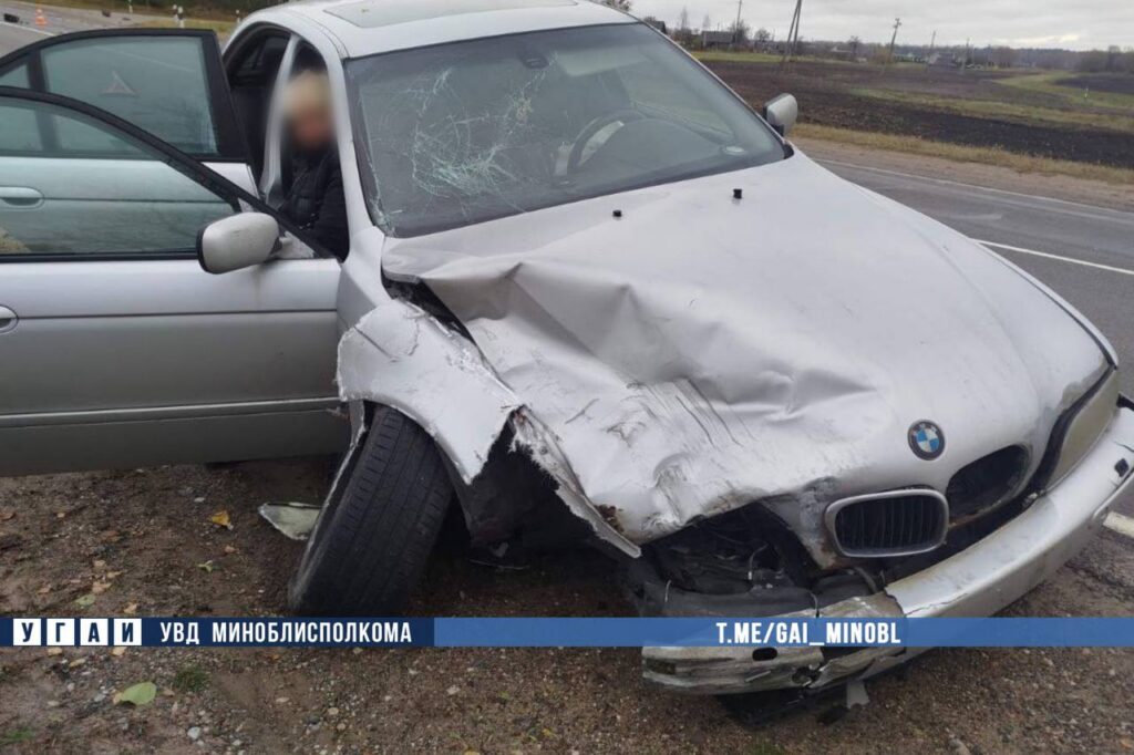Две минчанки попали в аварию в Столбцовском районе