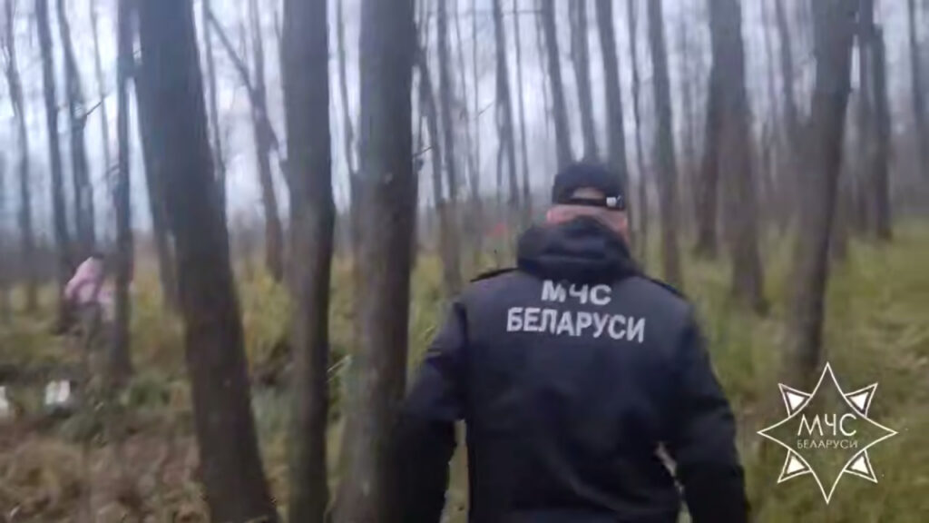 Троих заблудившихся в лесу грибников спасли в Пуховичском районе