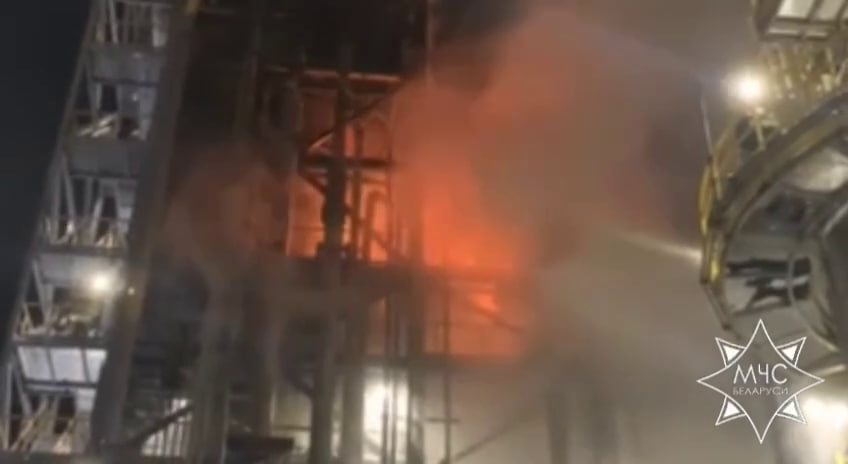 На «Нафтане» загорелось дизельное топливо технологической установки — что известно