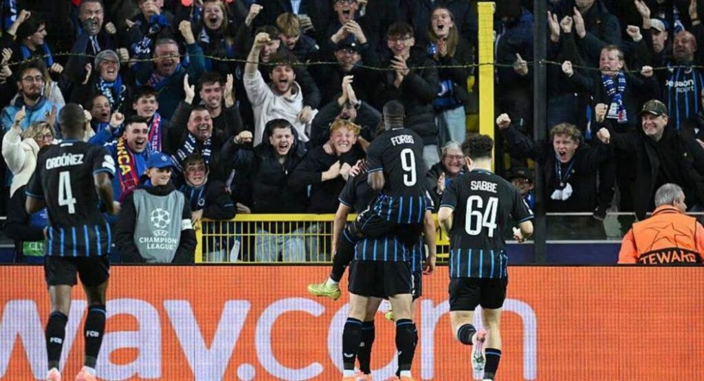 Автогол игрока «Брюгге» помог «Барселоне» избежать поражения